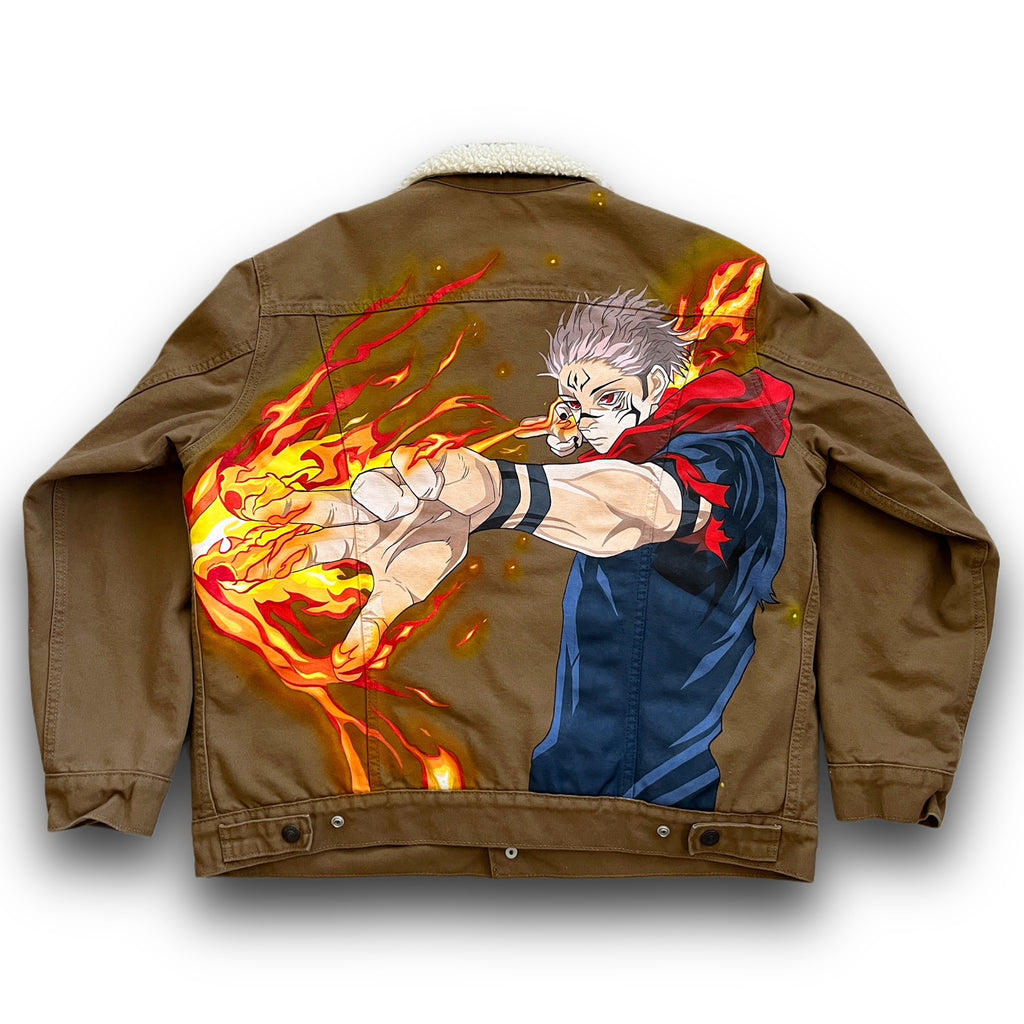 Custom Sukuna Levis Jacket