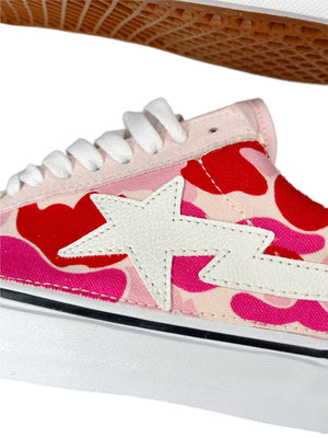 Pink Bapesta Vans