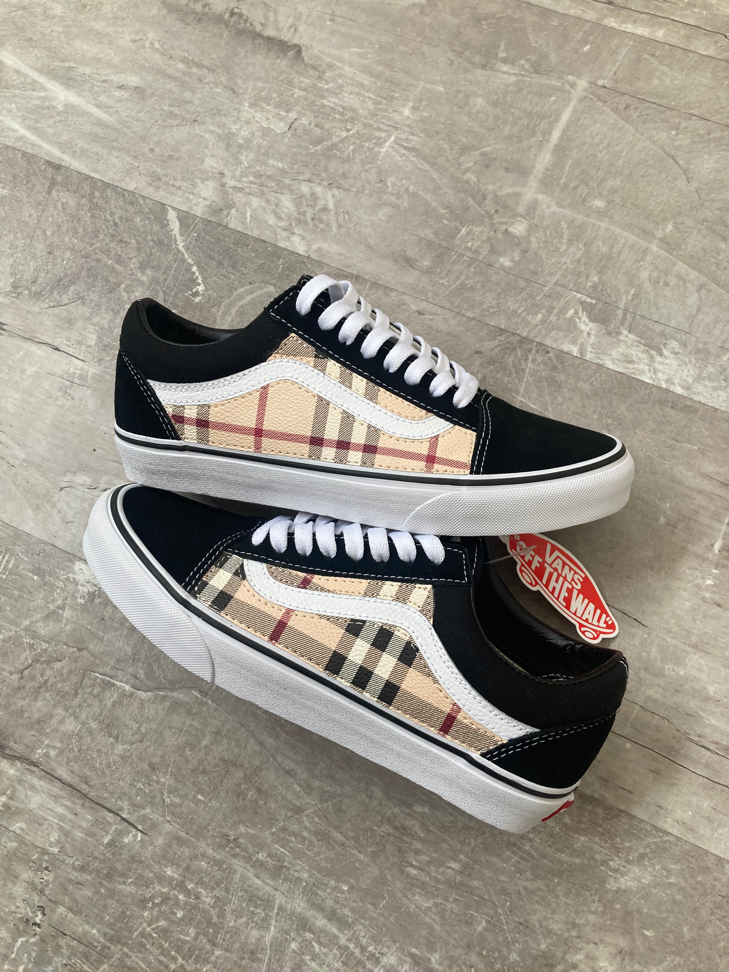 Street Style: Burberry Tennis Shoes Vans Collection