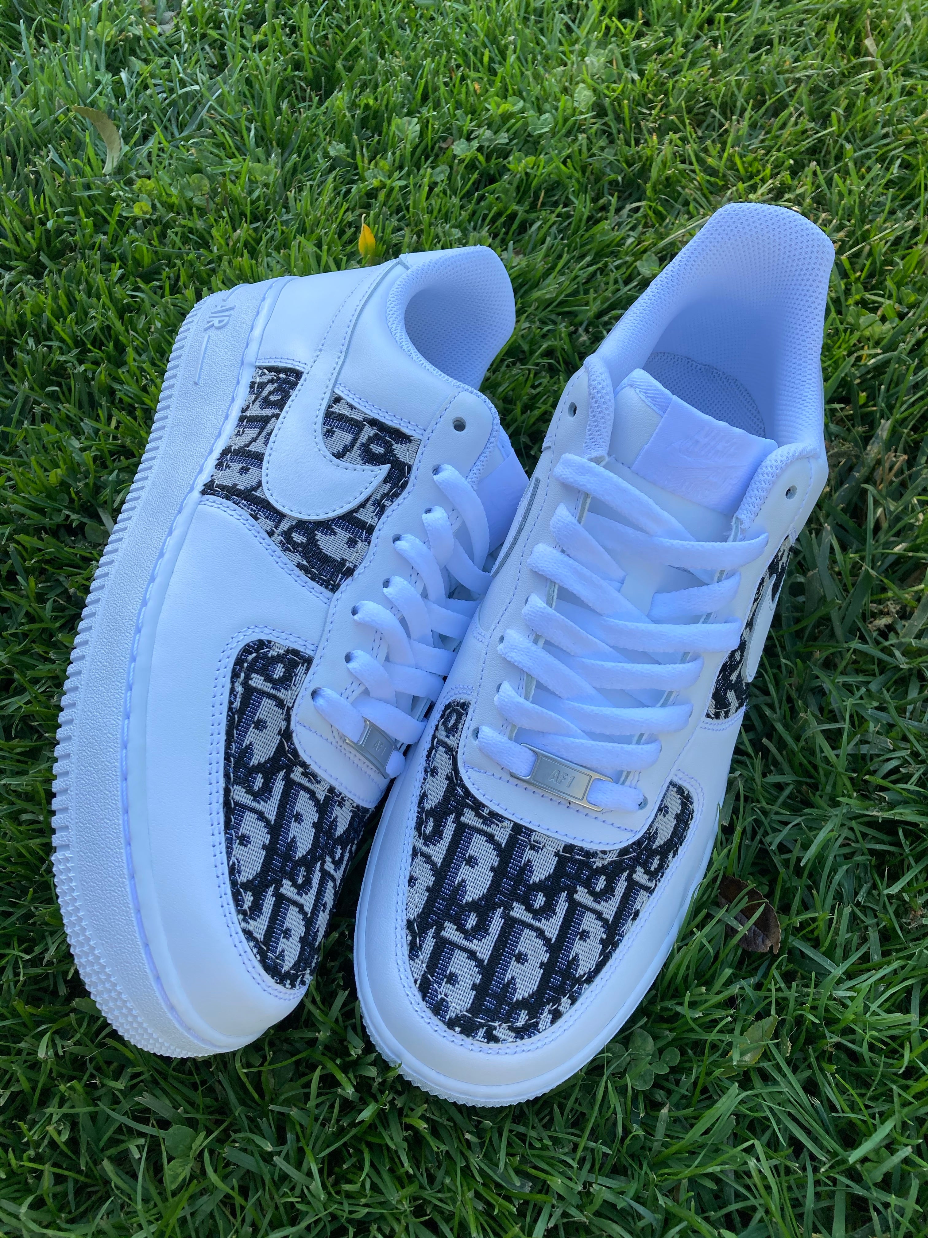 Nike Air Force 1 Dior By You Mens Fashion Footwear Sneakers on Carousell